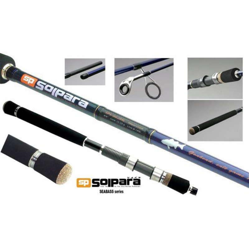 Купить Спиннинг Major Craft Solpara SeaBass SPS-832MHW (251 cm